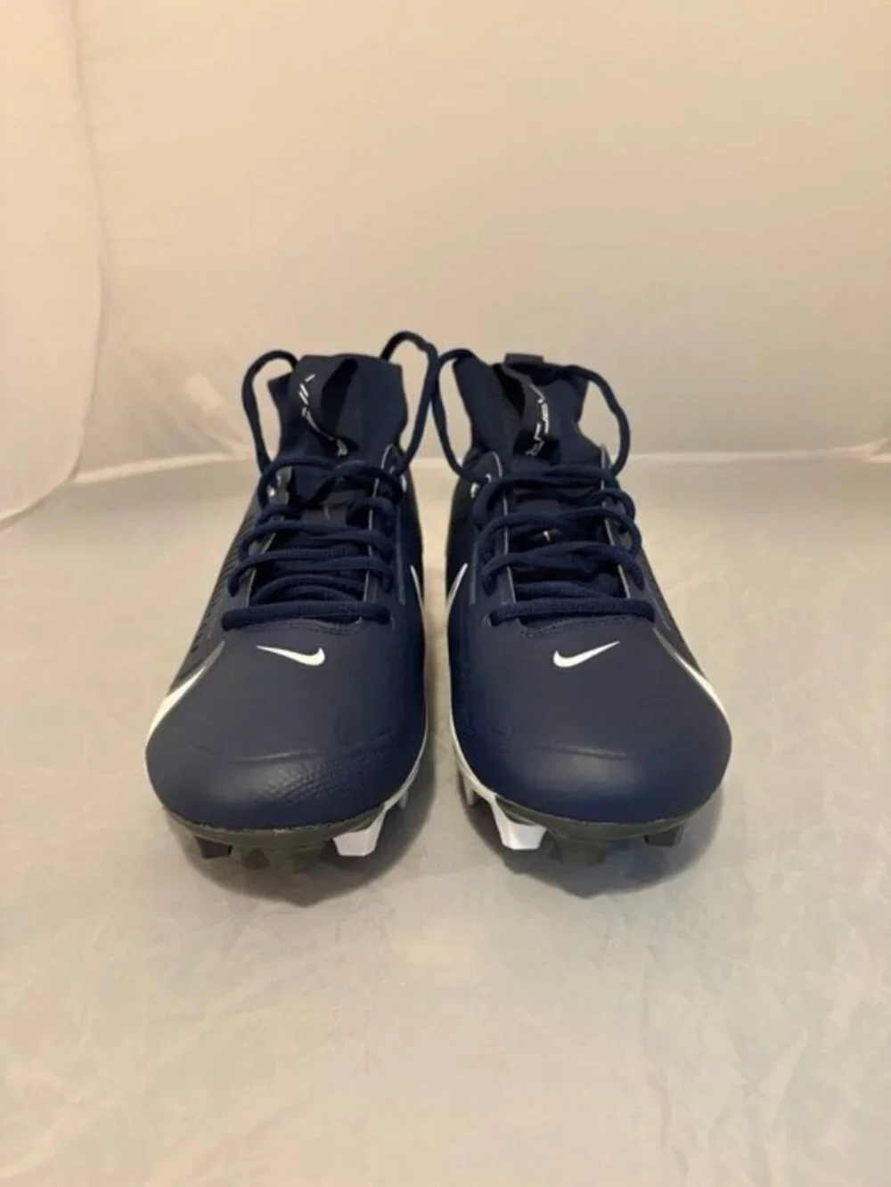 Nike Vapor Edge Pro 360 2 TB promo college navy football cleats sz 9 FN7759 400